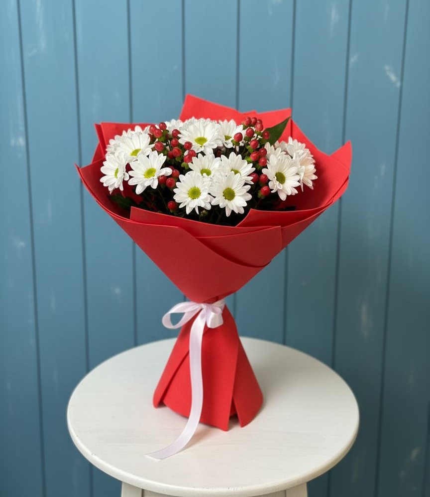 Букет цветов из: Хризантемы в Тулуне