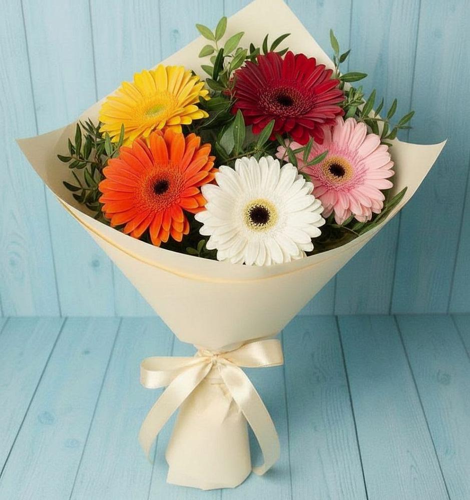 Букет цветов из: Герберы в Тулуне