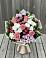 Букет цветов из: Альстромерии, Гвоздики, Розы и Хризантемы в Тулуне