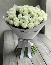 Букет 35 Белых роз в Тулуне