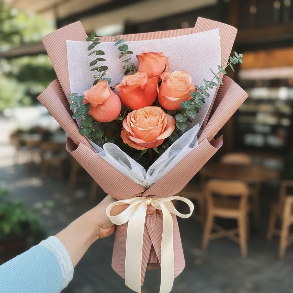 Букет цветов из: Розы в Тулуне