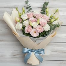 Букет цветов из:  Лизиантусы в Тулуне