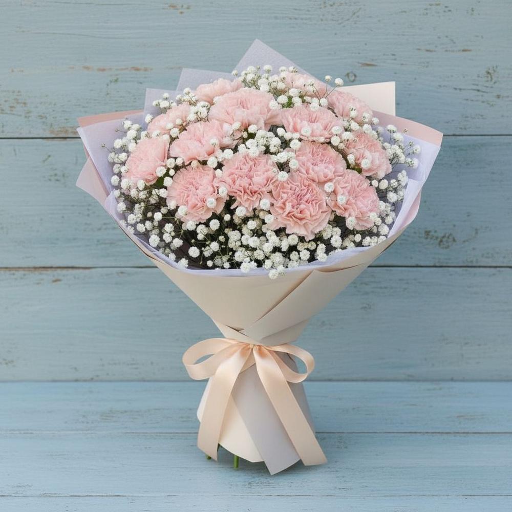 Букет цветов из: Гвоздики в Тулуне