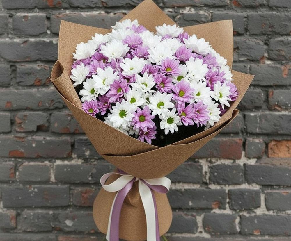 Букет цветов из: Хризантемы в Тулуне
