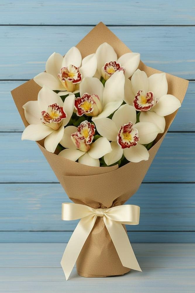 Букет цветов из: Орхидеи и Розы в Тулуне